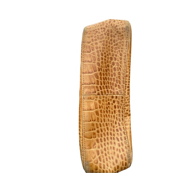 Longchamp croc embossed leather bag - Picture 7 of 11